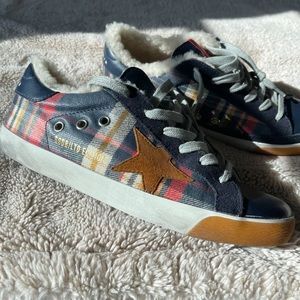 Golden Goose x Bonpoint Shearling Sneakers; Size 38; Never been worn